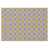 mediterrane Fliesen, Majolika, sizilianisch, Tischdecke (Vorderseite (Horizontal))