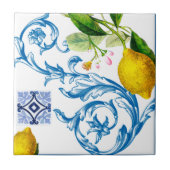 mediterrane Fliesen, Majolika, sizilianischer Stil Fliese (Vorderseite)