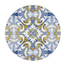 mediterrane Fliesen, Majolika, sizilianischer Stil Schneidebrett