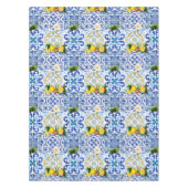 mediterrane Fliesen, Majolika, sizilianischer Stil Tischdecke (Vorderseite)