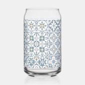 mediterrane Fliesen, marokkanisch, Majolica, Azule Dosenglas (Rückseite)