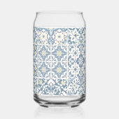 mediterrane Fliesen, marokkanisch, Majolica, Azule Dosenglas (Rückseite)