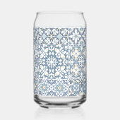 mediterrane Fliesen, marokkanisch, Majolica, Azule Dosenglas (Rückseite)