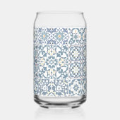 mediterrane Fliesen, marokkanisch, Majolica, Azule Dosenglas (Rückseite)