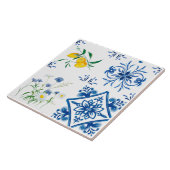 mediterrane Fliesen, sizilianische Fliesen, Majoli Fliese (Seite)