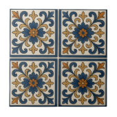 mediterrane Flora Fliese (Vorderseite)