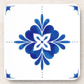 mediterrane Flora Getränkeuntersetzer (Vorderseite)