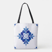 mediterrane Flora Tasche (Rückseite)