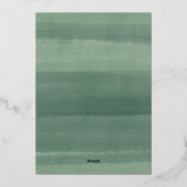 mediterrane Gartenweihe Folieneinladung (Rückseite)