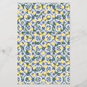 Mediterrane I Spy Wedding Game Card Flyer (Hinten)