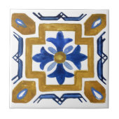 mediterrane Kacheln, Majolika, sizilianischer Stil Fliese (Vorderseite)