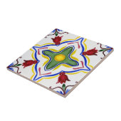 mediterrane Kacheln, Majolika, sizilianischer Stil Fliese (Seite)