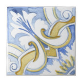 mediterrane Kacheln, Majolika, sizilianischer Stil Fliese (Vorderseite)