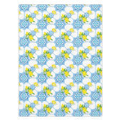 mediterrane Kacheln, Majolika, sizilianischer Stil Tischdecke (Vorderseite)