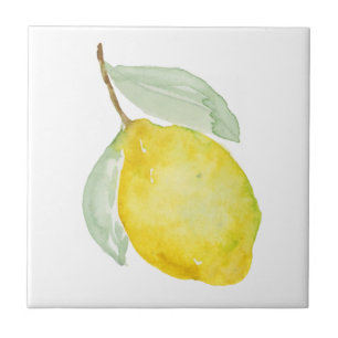 mediterrane Kacheln, Zitrone sizilianischer Stil   Fliese