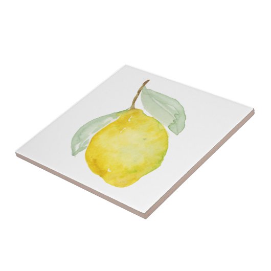 mediterrane Kacheln, Zitrone sizilianischer Stil Fliese (Seite)