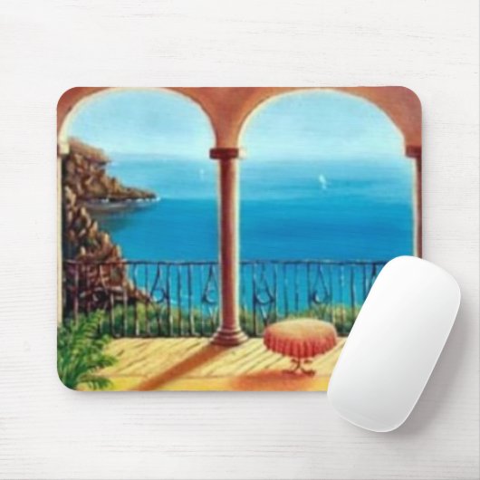 Mediterrane Kollektion Maus Mat 1 Mousepad (Mit Mouse)