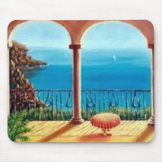 Mediterrane Kollektion Maus Mat 1 Mousepad (Vorne)