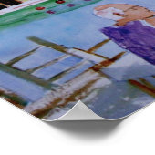 Mediterrane Moment Poster (Ecke)