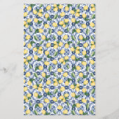 Mediterrane Note für Paare Wedding Game Card Flyer (Hinten)