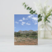 Mediterrane Postkarte (Stehend Vorderseite)