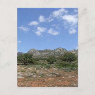 Mediterrane Postkarte