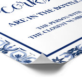 Mediterrane Schätzung Wie viele Corks Duschspiel Poster (Ecke)