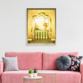 Mediterrane Seeblick Leinwanddruck (Insitu (Wohnzimmer))