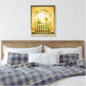 Mediterrane Seeblick Leinwanddruck (Insitu (Schlafzimmer))