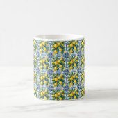 Mediterrane Tasse Lemon Garden Blue Tile (Mittel)