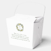 Mediterrane Zitrone und Oliven Nimm me Zuhause Lef Geschenkschachtel (Vorderseite)