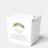 Mediterrane Zitrone und Oliven Nimm me Zuhause Lef Geschenkschachtel (Vorderseite)