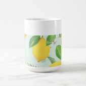 Mediterrane Zitronen und Oliven Küche Kaffee Tasse (Mittel)