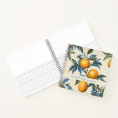 Mediterrane Zitronenfrüchte Notizblock (Innenseite)