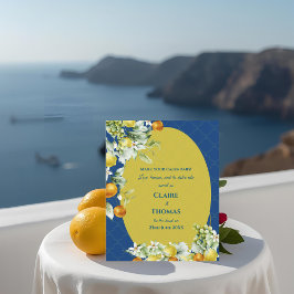 Mediterranean Citrus Luxe La Dolce Vita Wedding