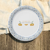 Mediterranean Citrus Pappteller