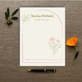 Mediterranean & Elegant Briefbogen