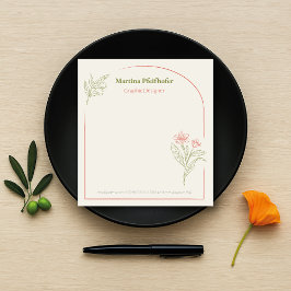 Mediterranean & Elegant Notizblock