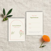 Mediterranean & Elegant Terminkarte