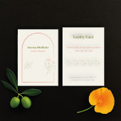 Mediterranean & Elegant Treuekarte