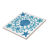 Mediterranean Harmony – Blue & Turquoise Coastal Fliese (Seite)