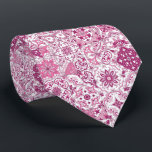 Mediterranean hues/ Azulejo tiles Krawatte<br><div class="desc">A patchwork of hand‑painted azulejo‑inspired tiles</div>