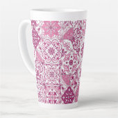 Mediterranean hues/ Azulejo tiles Milchtasse (Linke Ecke)
