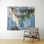 Mediterranean Impressionism with Lemons Wandteppich (Beispiel (Horizontal))