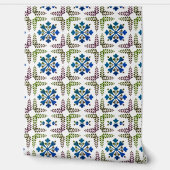 Mediterranean Inspired Design Multi Colour Tapete (Abrollen)