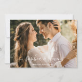 Mediterranean-Inspired Wedding with Lemon Accents Dankeskarte (Vorderseite)