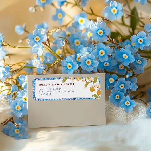 Mediterranean Lemon Amalfi Coast Baby Shower