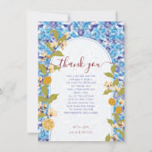 Mediterranean Lemon Amalfi Coast Baby Shower Einladung (Vorderseite)