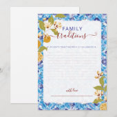 Mediterranean Lemon Amalfi Coast Baby Shower Einladung (Vorne/Hinten)