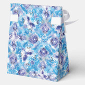 Mediterranean Lemon Amalfi Coast Baby Shower Geschenkschachtel (Rückseite)